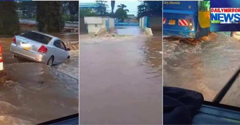Aftermath of heavy rains in Nairobi on Friday, May 1, 2026.