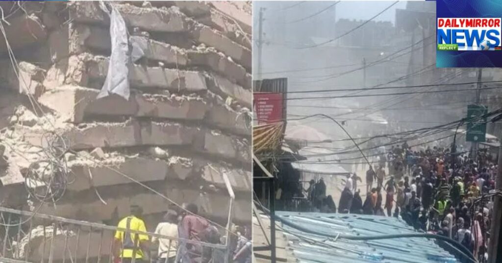 Several Feared Trapped as 18-Storey Building Collapses in Nairobi’s Eastleigh