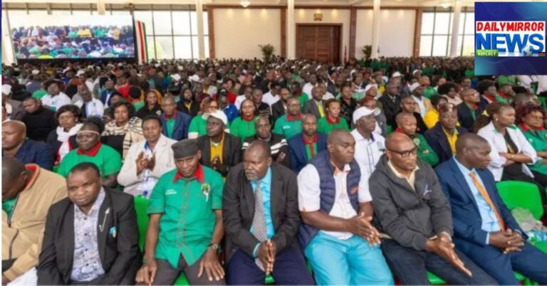 ver 10,000 teachers attending a State House meeting with President William Ruto on Saturday, September 13, 2025.