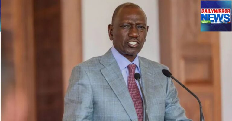 President William Ruto speaking during the signing of an MoU between the Government of Kenya and Endelevu Enterprise Corporation at State House, Nairobi, October 6, 2026