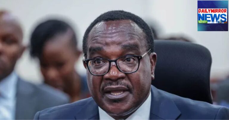 Education CS Julius Ogamba when he appeared before the National Assembly's Education Committee on August 5, 2026.