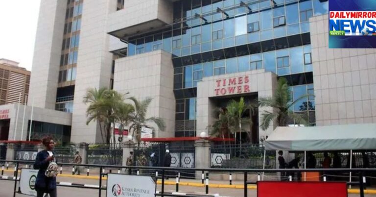 DPP Approves Charges in KRA’s KSh3.9 Billion VAT Fraud Case Kenya Revenue Authority building at Times Towers