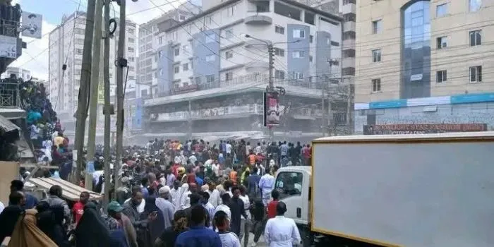 Several Feared Trapped as 18-Storey Building Collapses in Nairobi’s Eastleigh