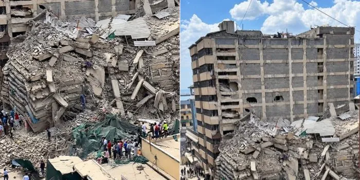 Several Feared Trapped as 18-Storey Building Collapses in Nairobi’s Eastleigh