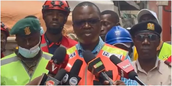 Police Warn TikTokers Against Livestreaming Eastleigh Building Rescue Operations